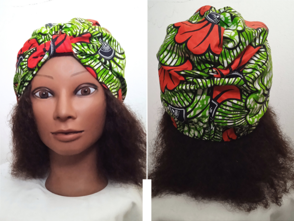 bonnet turban en satin cheveux crépus chez boucl'ebene by aime ti_9